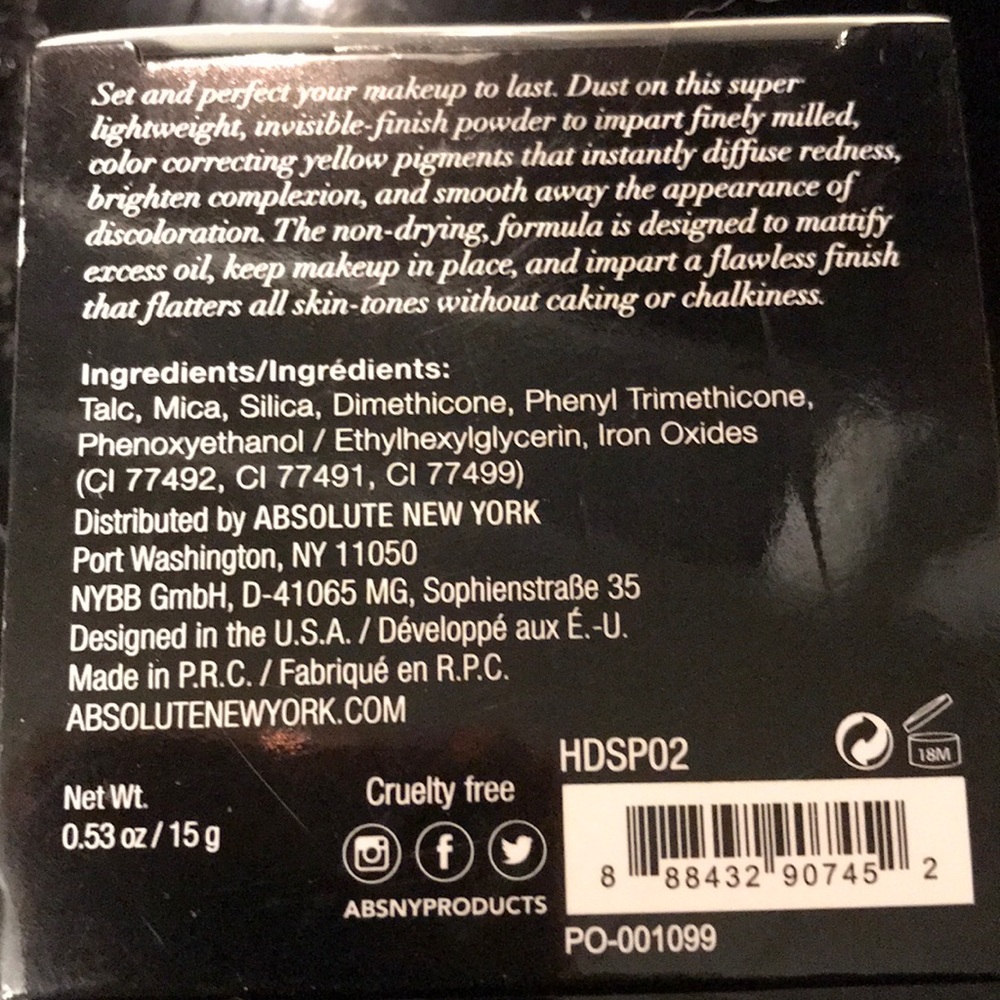 Setting Powder - Picture 2 of 3